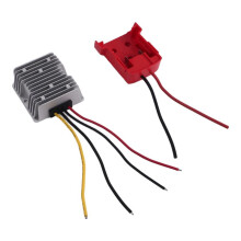 Step Down -SpäNningsomvandlare för 18V Till 12V Batteridockningskraft 180W VäXelriktare, Kontakt DIY Adapter Automatisk Buck Boost