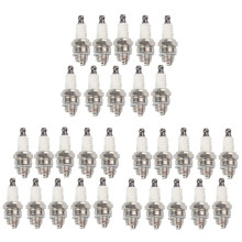 30 Piezas L7T Bujía para Recortadora Sopladora Motosierra Desbrozadora Cortadora de Césped