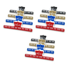 12 Pcs Music Book Note Paper Ruler Sheet Music Spring Clip Holder for Piano Guitar Violin Viola Cello Performance