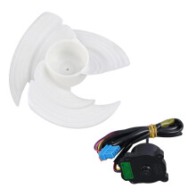 EAU65058502 EAU65058501 Refrigerator Freezer Condenser Fan Motor with Blade Fit for LMXS LNXC LNXS RDCS Etc
