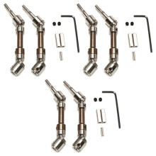 6X CVD Front Wheel Universal Drive Shaft Accessories for 12428 12423 12427 1/12 RC Car Upgrade Parts