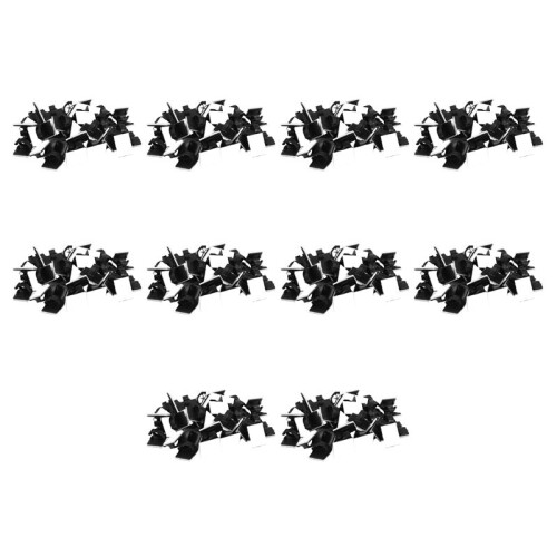 500 Pcs. Self Adhesive Cable Clamp Rectangular Cable Clips Cable Tie Quick Bind Cable Wire Management Holder for Car