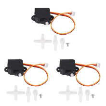 3X Servo Digitale 2G Servo 2.2G per Micro-Modellini di Aeroplani Auto Camion Orlandoo Hunter Upgrade Parts Universal