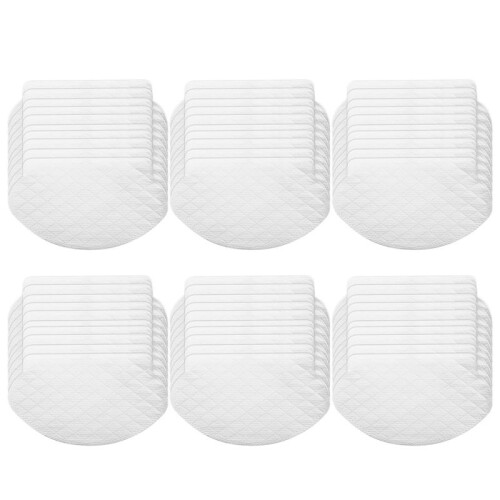 60PCS Replacement Disposable Mop Cloths for  Deebot Ozmo 950 920 905 Rags Robotic Vacuum Cleaner