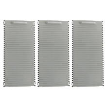 3X Car Inner Indoor Centre Console Roller Blind Cover for - C/E-Calss W204 S204 W212 S212 A20468076079051 Grey