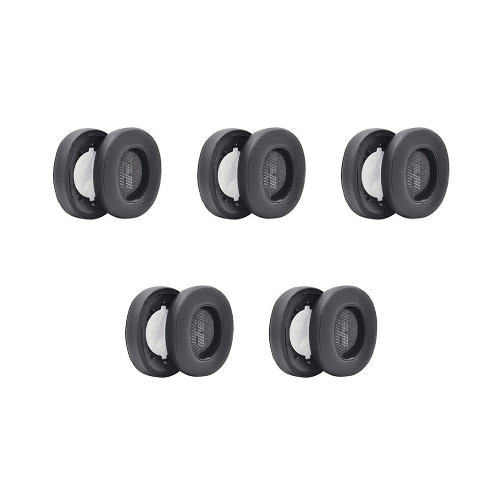 5X Live 500Bt Earpads Replacement Protein Leather Memory Foam Ear Pads For Live 500Bt Wireless Over-Ear Headphones 6034127335022
