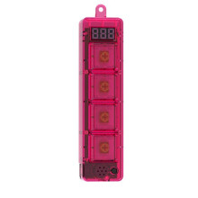 Keycap Keychain Keyboard Fingertip Toys Decompression Mechanical Keyboard 4 Keys with Keycaps Timing/Speed-Changing B
