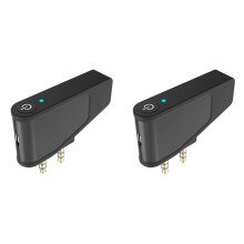2X 5.3 Vliegtuigvluchtadapter A2DP-Zender voor Aonic 40 50 Draadloze Hoofdtelefoon met Ruisonderdrukking