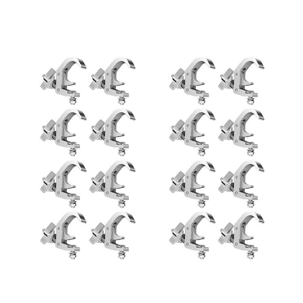 16Packstage Ing Clip Hook, Aluminum Alloy Professional Rack Clamp, For Moving The Stage Ing Fixtures Light 6031050424762