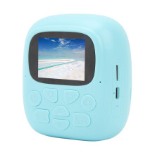 Thermal Printer 2.0in IPS 48MP Digital Camera for Kids, Blue