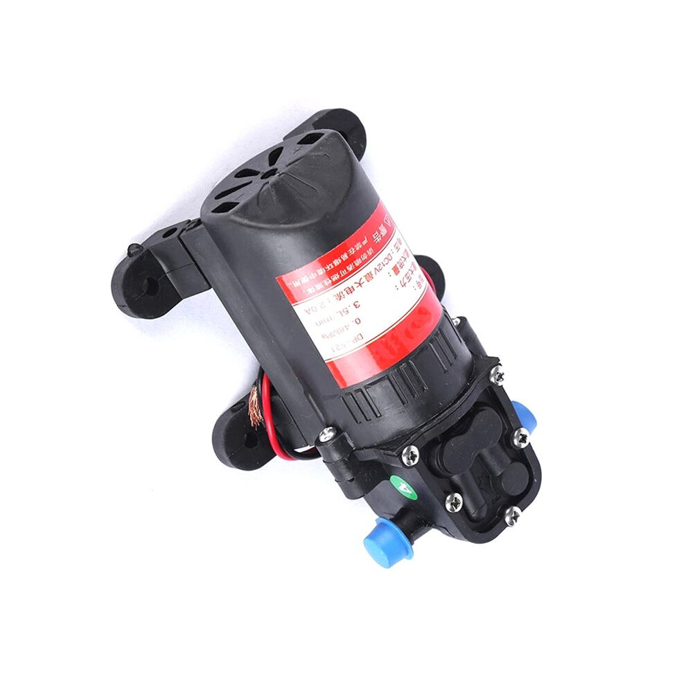 Dp-521 Durable 12V 70Psi 3.5L/Min Agricultural Electric Water Pump Micro-Type Highpressure Diaphragm Spray Car Waterpump Black 4711976268566