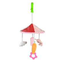 Infant Rattle Toy 0-12 Months Crib Hanging Music Box with Toy Bracket Bed Bell Car Toy for Newborn