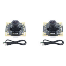 2X 720P Kameramodul 160 Vidvinkel med Distorsion OV9732-Modul 1MP för Raspberry Pi Android Linux Windows UVC OS