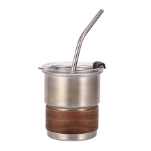 Portable Stainless Steel Coffee Mug with Lid for Camping, Ideal for Outdoor Picnic, Fishing & Camping Adventures