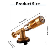 Spray Gun Flamethrower Welding Gun Handheld Kitchen Culinary Torch Lighter
 for Cooking and Welding Use