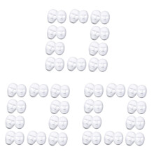 White Mask,36Pcs Halloween Full Face Mask Blank DIY Mask Dance Cosplay Party Plain Masquerade Paper Mask to Decorate