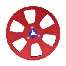 1/4 5inch Empty Tape Aluminum Empty Tape Reel 6 Holes Recording Takeup Reel Opening Machine Part for TEAC C
