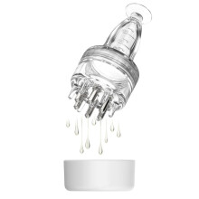 Scalp Hair Comb Applicator Massager Scalp Treatment Root Comb Applicator Bottle for Essential Oil Growth Applicator-B