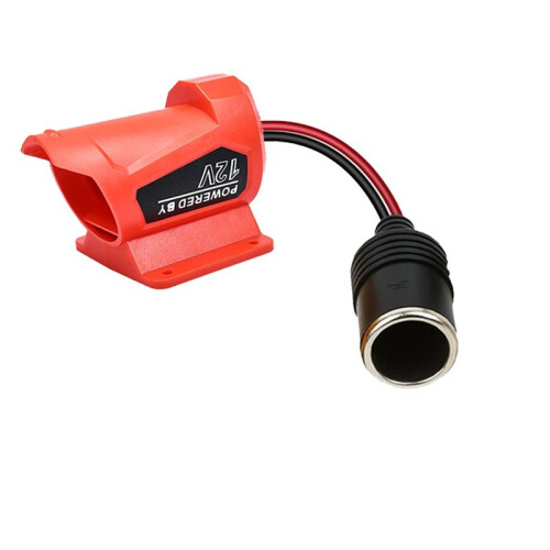 Battery Adapter for  12V M12 Battery M12 Power Tool Battery 12V Cigarette Lighter Female Socket