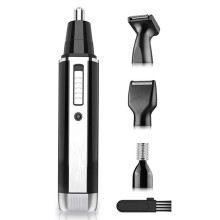 Tagliacapelli per Naso 4 nel 1 per Uomini e Donne Tagliapeli per Naso Ricaricabile Tramite USB IPX7 Tagliacapelli per Naso Impermeabile