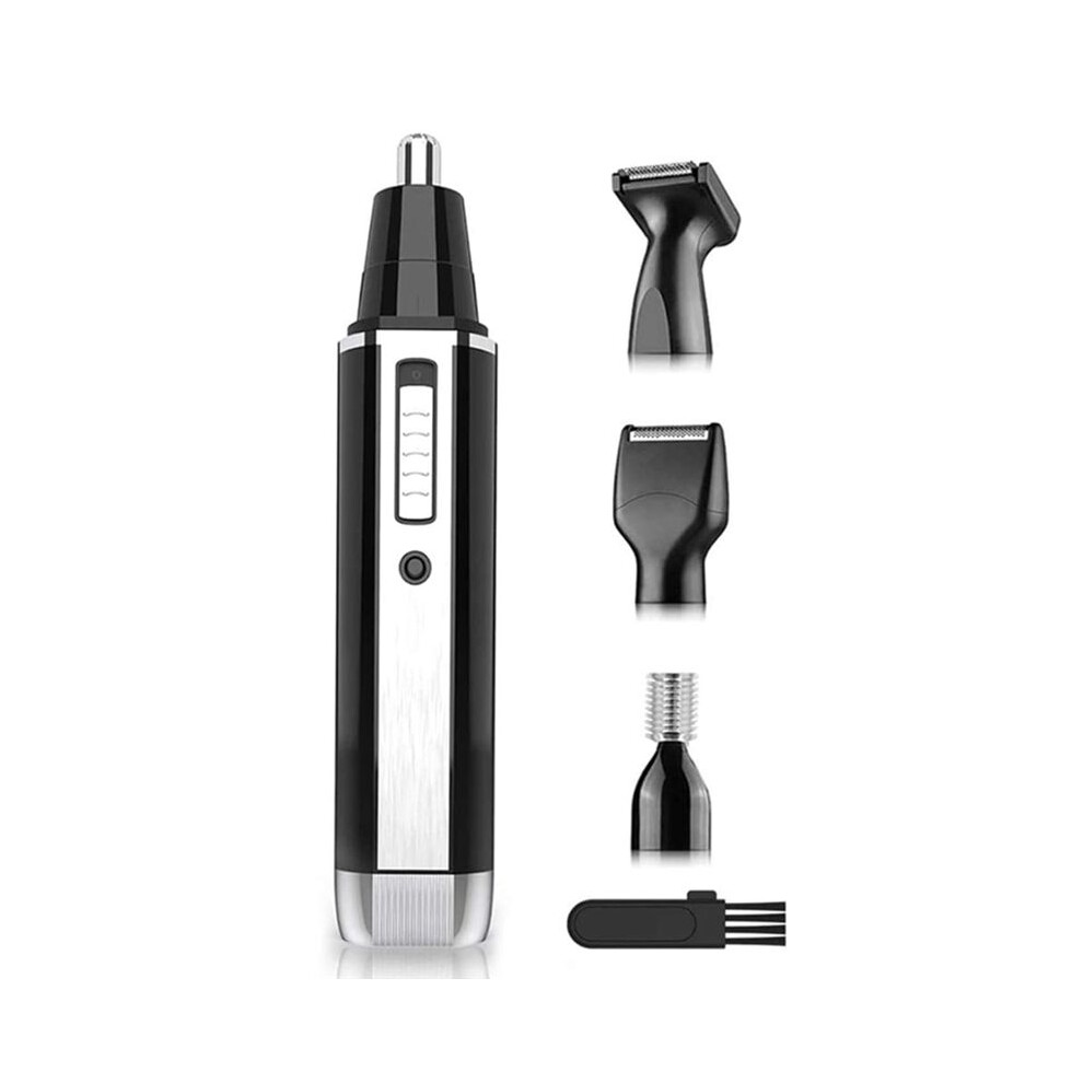 4-in-1 Nose Hair Trimmer for Men Women USB Rechargeable Nose Hair Trimmer IPX7 Waterproof Trimmer Facial Nose Clippers