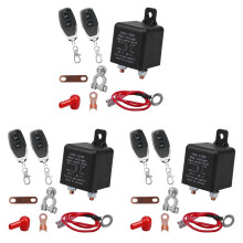 3X Remote Battery Disconnect , Wireless Remote Control Battery Disconnect , 12V 200A