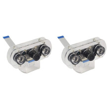 2X 5MP Camera Module for Raspberry Pi 4B/3B+/3B/2B Infrared Night Vision 1080P Camera with Holder Case