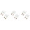 12 Pieces Ceiling Fan Chain Pulls Wooden Pull Chain Extension Pull Chain for Ceiling Light Lamp Fan Chain (Walnut Color) 1