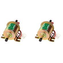 2X Universal 12V Fuel Pump HEP-02A Electric Gas Low Pressure Crude Oil Pump