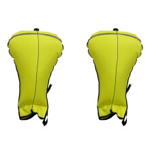 2X Duikdrijfvermogen Lift Belt Hoge Zichtbaarheid 140lbs Overdrukventiel Scuba Salvage Lift Bag voor Scuba Snorkelen B