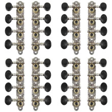 4 Set 4L4R Mandolin Tuning Pegs Machine Heads String Tuning Pegs for 8 Strings Mandolin Instruments Accessory