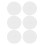 6Pcs White Plastic Mesh Sheets for DIY Cross Stitch Crochet Quilting 3
