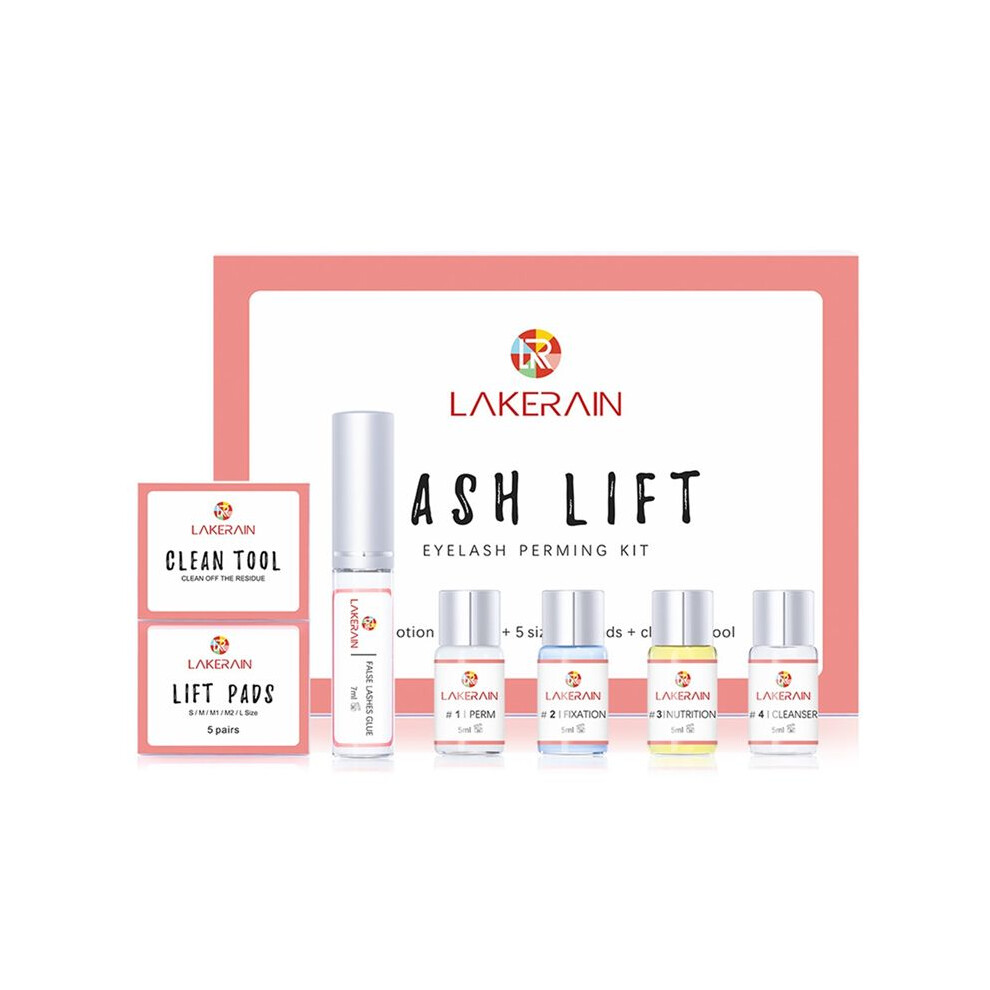 Lakerain Lash Lift Kit Eyelash Lifting Lash Lifting Lashes Curl Eyelash Perm Eyelash Growth for Salon Home Use
