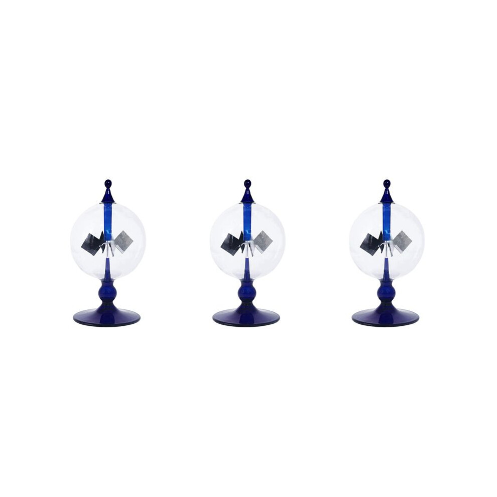 3X Solar Power Radiometer Sunlight Crookes Vanes Windmill Gift Home Desk Decoration 4711290830982