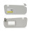 Front Sun Visor Panel Interior Sunvisor Makeup Mirror for  3 Sedan Hatchback 2010 - 2013 BBM2-69-320C-75 1