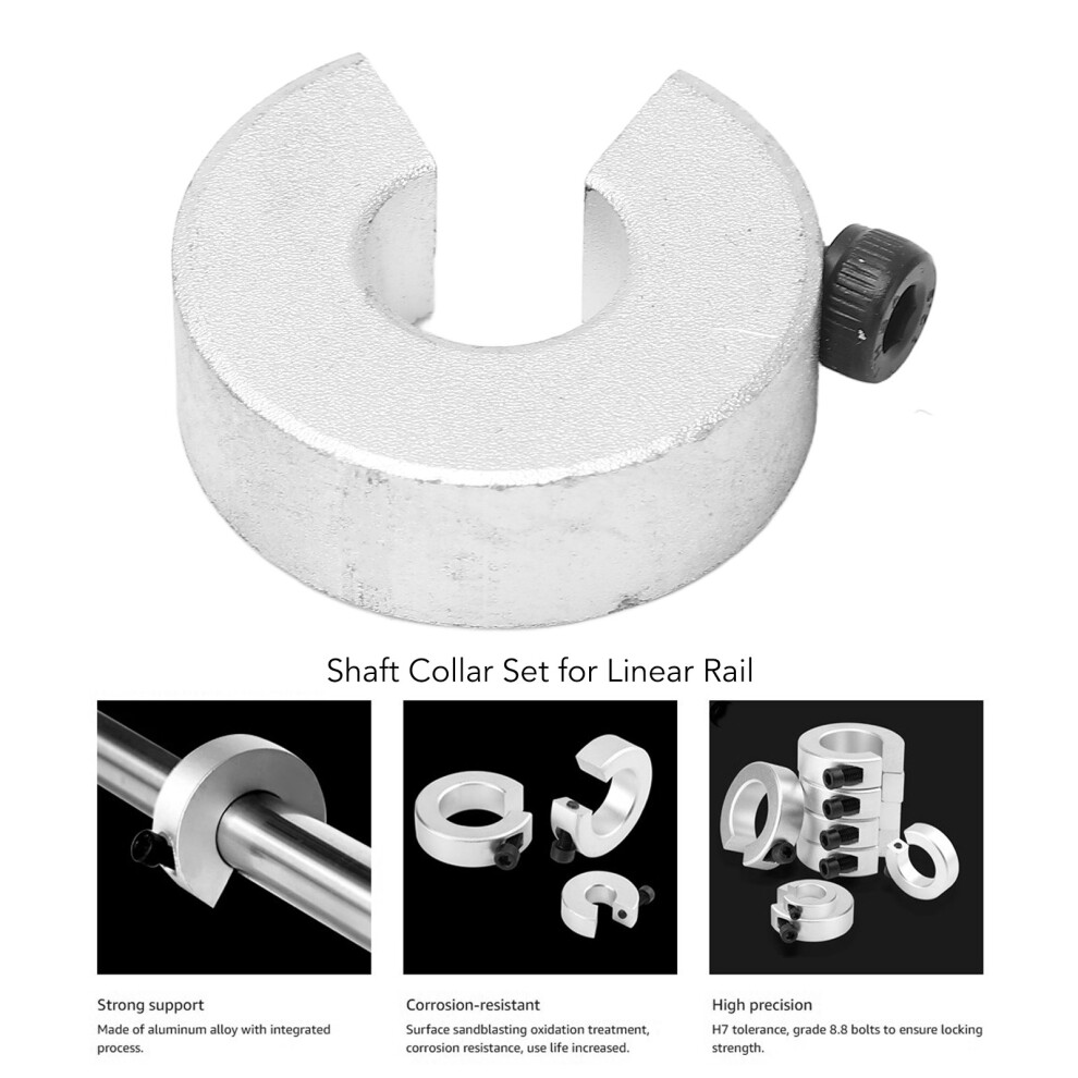 4x Aluminium Shaft Stop Collar 12mm