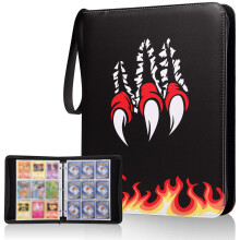 900 Pocket Trading Card Binder with Removable Sleeves, Clear DoubleSided Viewing Card Album