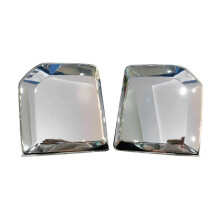 Chrome Door Rear-View Side Mirror Cover for Land 70 76 79 Series LC76 LC70 LC79 2024