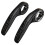 (Black) Adjustable Bike Grip Bar Ends for Comfort 1