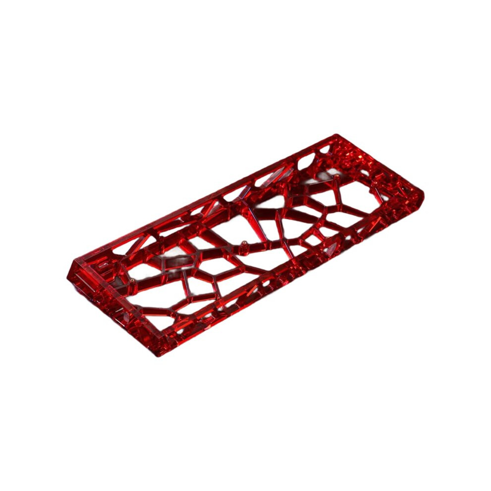 Gh60 Hole Hollow Keyboard Shell Pc Material For Mad60/Aula Win60 Wooting60 Mechanical Keyboard Shell A Red 4711643164221