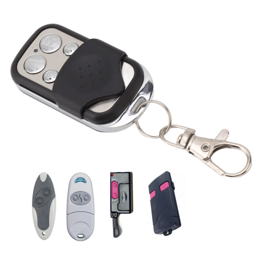 Universal 433Mhz 4-Button Garage Door Remote With Keychain, 12V 30Mah 4691388742840