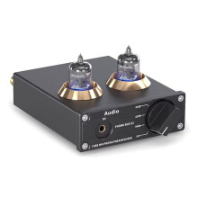 -HiFi-mm-Phono-Vorverstärker, Plattenspieler-Vorverstärker, Vakuumröhre, Stereo-Audio-Vorverstärker, Verbesserte Klangqualität, EU-Stecker