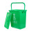 secchio compostabile 10 l per scarti alimentari con coperchio 5