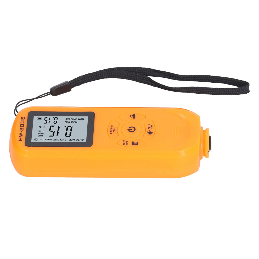 High Accuracy Orange Coating Thickness Gauge | Auto Car Paint Meter 3291388743314