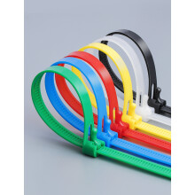 20 Stück Wiederverwendbare Kabelbinder 8  200 mm – Verstellbare Nylon Kabelbinder Lösbar für Kabelmanagement, Büro & DIY
