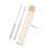 set basisstift mengstift langhandig make-up spatula menghulpmiddel 2