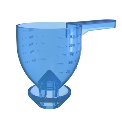 Kitchen Measuring Scoop,Convenient Measuring Spoon, Spill-Proof Portable Leaky Single Measuring Spoon with Scale