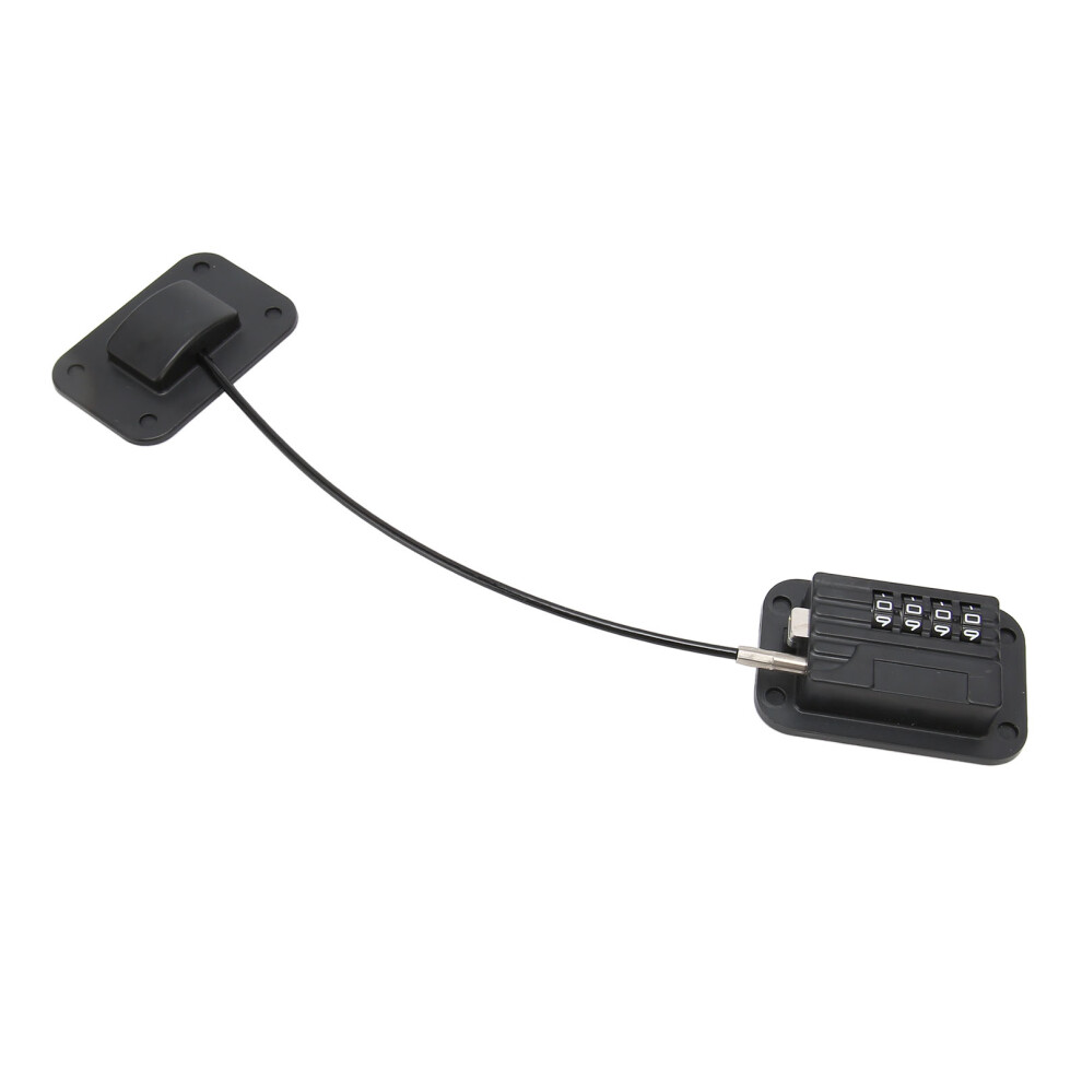 Refrigerator Lock With Combination Keyless Secure Plastic Stainless Steel 29X6.8x1.8cm 4211388742581