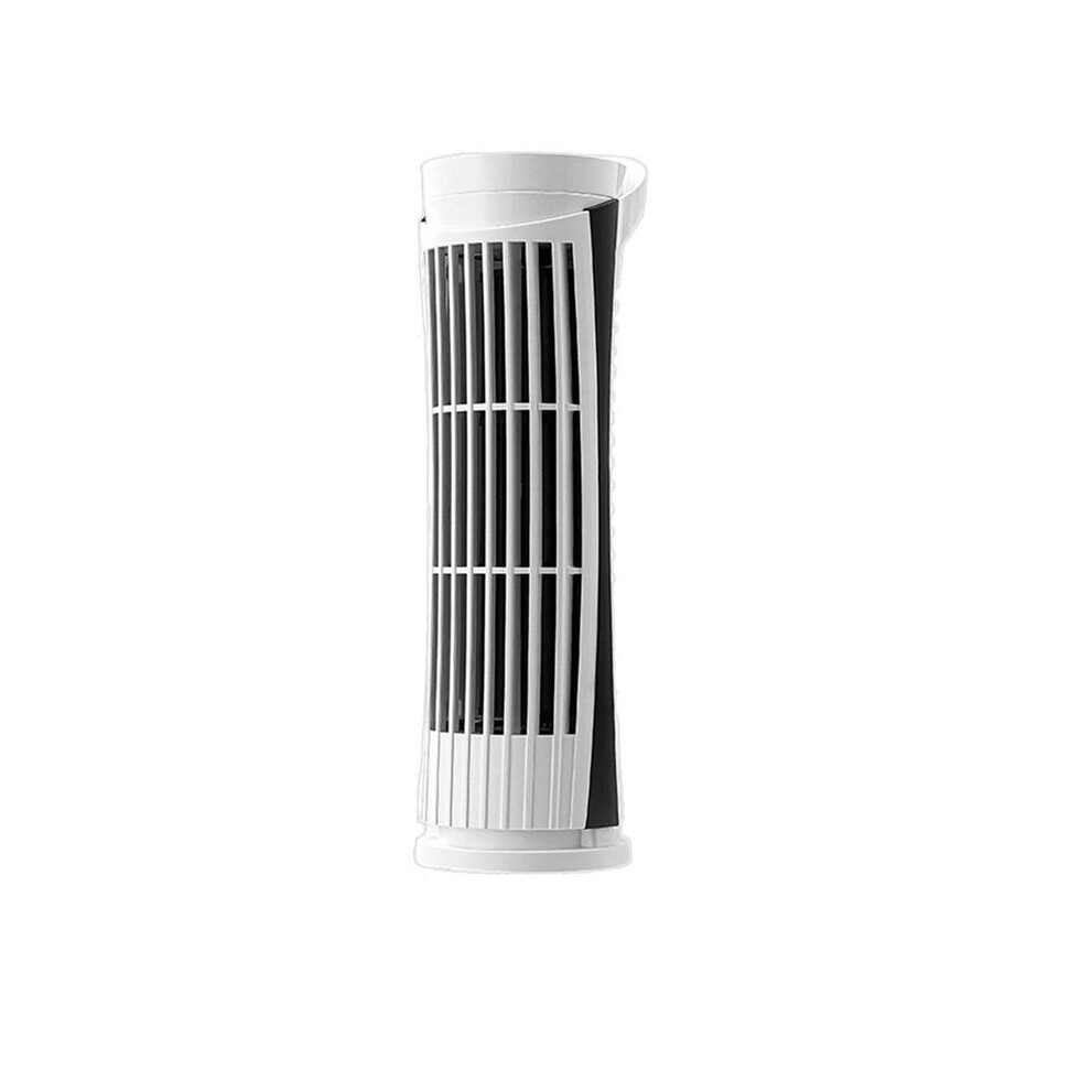 Bedroom Desk Tower Fan Table Cooling Fan 2-Speed Wind Speed Adjustment Electric Desk Fan White 6031506396230
