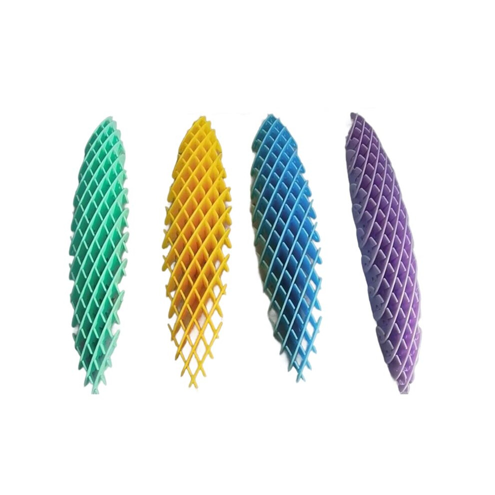 Tauoh 4Pcs Fidgets Worm Squeeze & Stretchy Toy Popping Transform Stress Relief Toy Spoof Practical Joke Props For Adult